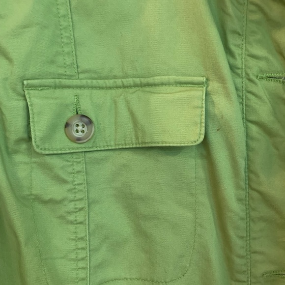 Columbia Sportswear XCO chartreuse cotton stretchy jacket L. - Picture 7 of 13
